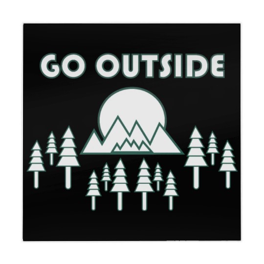 Take a Hike, Hiking Lover, Adventure, Nature. Mahjong Mats