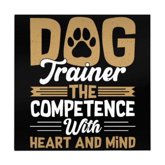 Dog Trainer The Competence With Heart & Mind Train Mahjong Mats