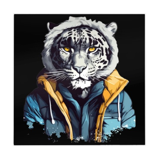 Street Style Snow Leopard | Leopard Lovers Mahjong Mats