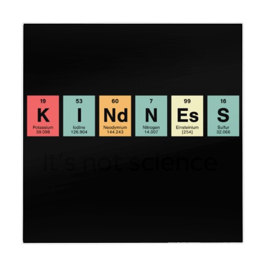 Kindness It s Not Science Mahjong Mats