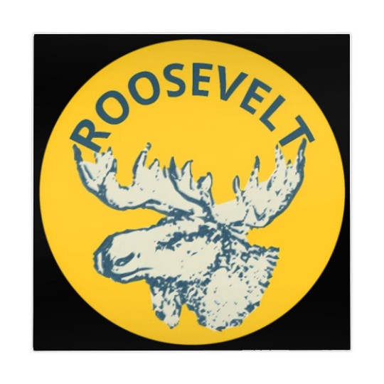 Teddy Roosevelt Bull Moose Py Mahjong Mats