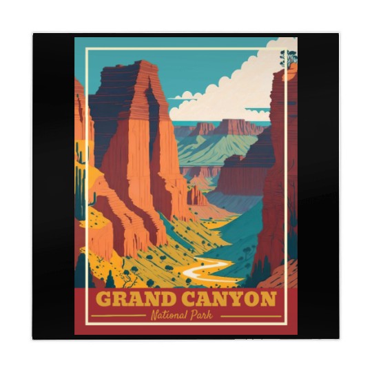 Grand Canyon National Park Arizonna Vintage Mahjong Mats
