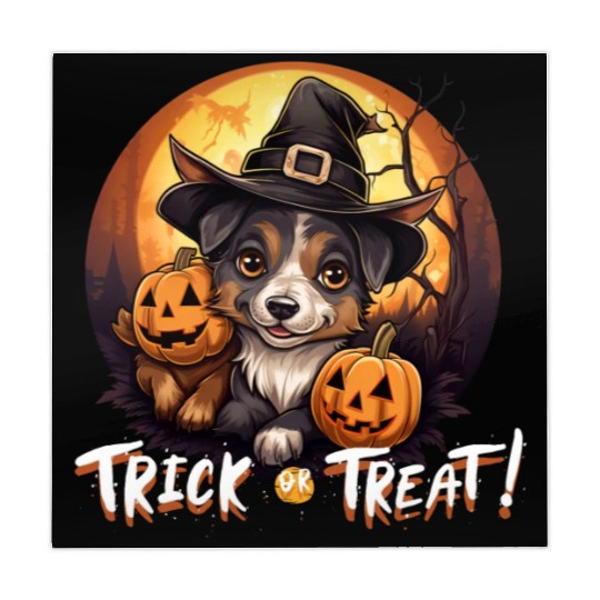 Halloween Cute Dogs Trick or Treat Dog Lovers Mahjong Mats