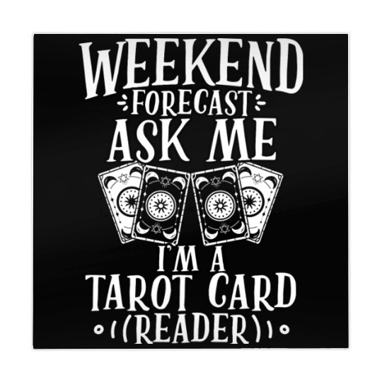 Weekend Forecast Funny Tarot Card Cartomancy A Mahjong Mats