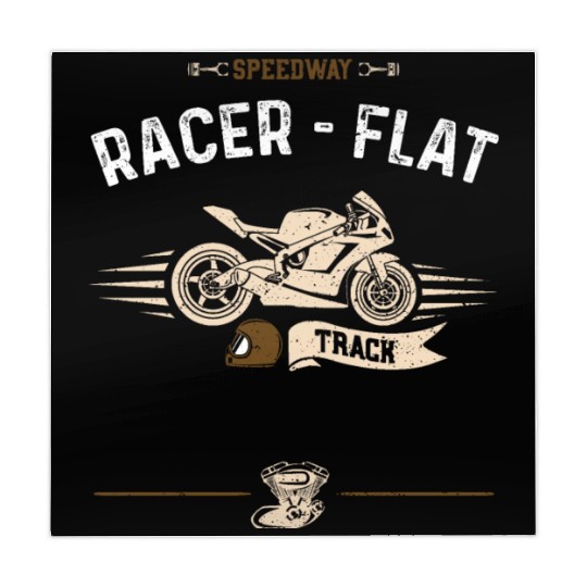 Speedway Racer - Flat Track Mahjong Mats