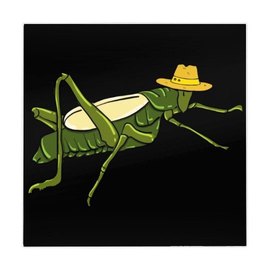 Grasshopper Insect Bug Lover Green Nature Locusts Mahjong Mats