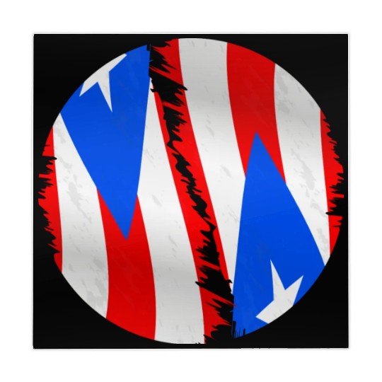 Puerto Rico Flag For A Puerto Rican Boricua Lover Mahjong Mats