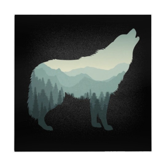 Lone Wolf Survives The Mountain Mahjong Mats