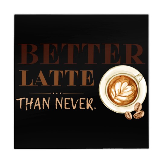 Better Latte Than Never Mahjong Mats