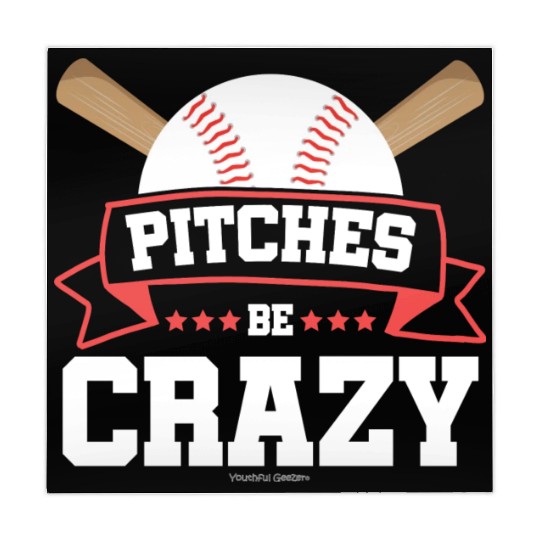 Pitches Be Crazy Baseball Lover Mahjong Mats