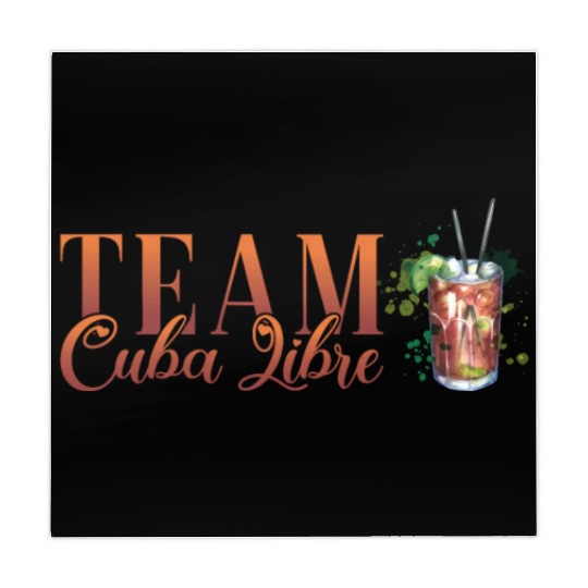 Team Cuba Libre Cocktail Bartender Mahjong Mats