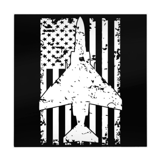 F 4 Phantom II Fighter Jet Patriotic Mahjong Mats