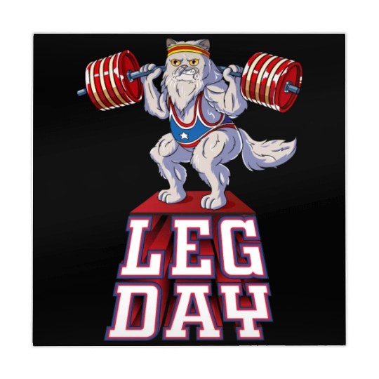 Leg Day Persian Weight Lifting Squat Gym Mahjong Mats