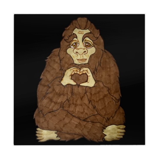 Big Heart Bigfoot Mahjong Mats