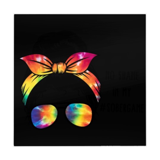 Sobriety Mahjong Mats, No Shame In My Sober Game Women