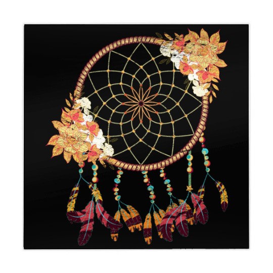 Feather Jewelry Hippie Flowers Gift Dream Catcher Mahjong Mats