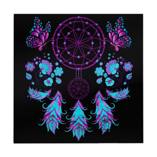 Butterfly Feather Jewelry Hippie Dream Catcher Mahjong Mats