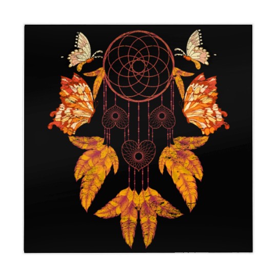 Butterfly feathers jewelry gift dream catcher Mahjong Mats