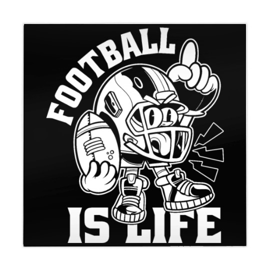 Football Is Life American Football Lover Game Day Mahjong Mats
