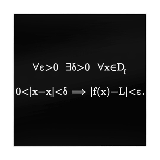 Formal Definition Of A Limit Math And Calculus Mahjong Mats
