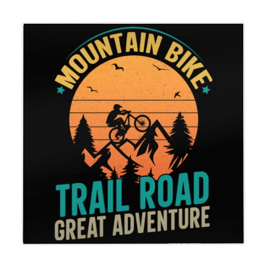 Mountain Bike Trail Road Great Adventure Mahjong Mats