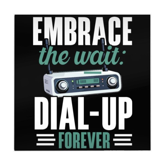 Dial Up Internet Connection 90's Computer Jokes Mahjong Mats