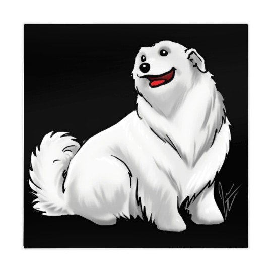 Dog Great Pyrenees White Mahjong Mats