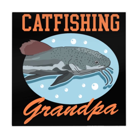 Catfishing Grandpa Fish Catfish Fishing Mahjong Mats