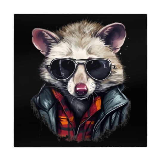 Street Survivor: Urban Opossum Vibes | Opossum Lov Mahjong Mats