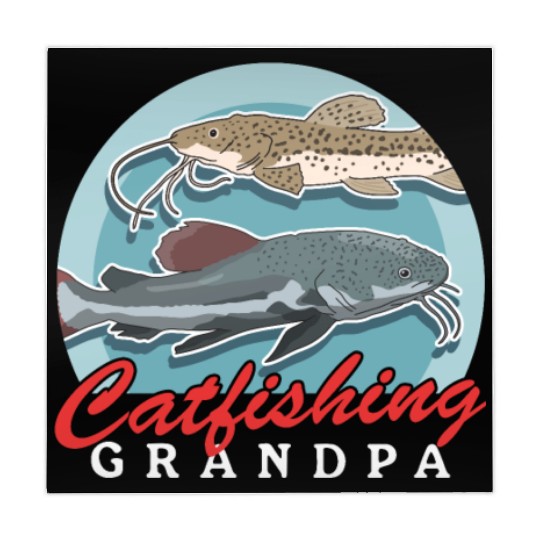 Catfishing Grandpa Fish Catfish Fishing Mahjong Mats