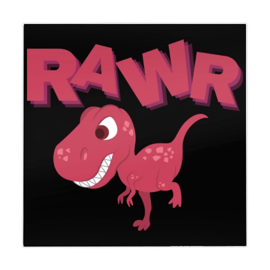Rawr Cute Rex Dino Extinct Lover Tyrannosaurus Mahjong Mats