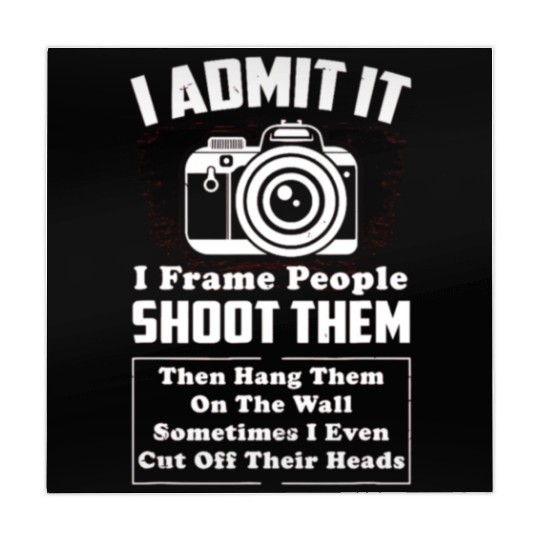 i shoot people photography cut off their heads pho Mahjong Mats