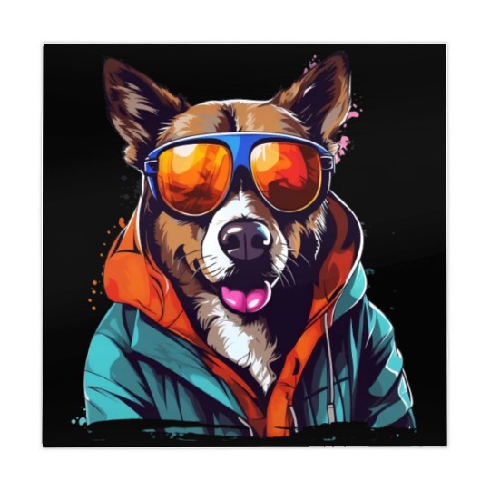Street Style Dog | Dog Lovers Mahjong Mats