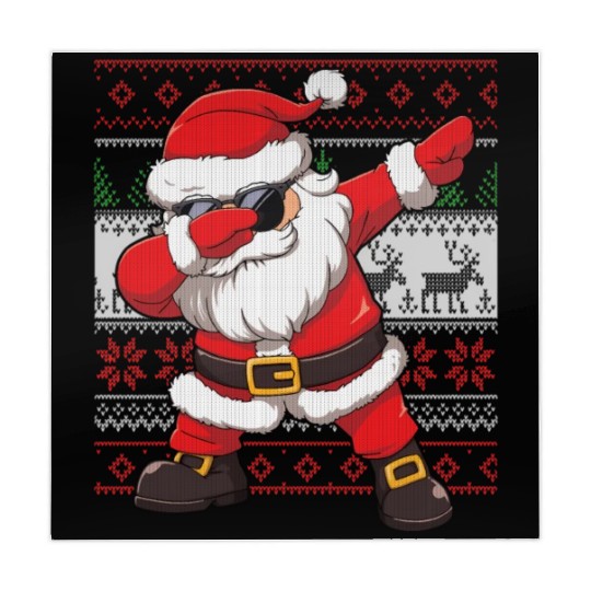 Dabbing Santa Funn Ugly Mahjong Mats