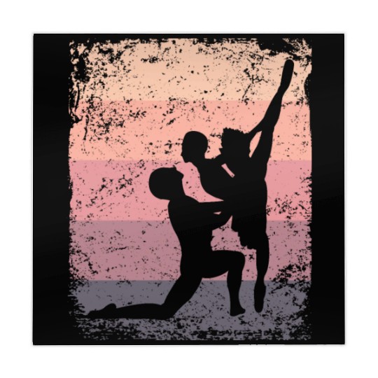 Ballet Dance Couple Vintage Ballerina Mahjong Mats