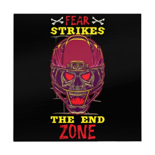 Funny Horror Football Fan Horror Obsessed Horror Mahjong Mats