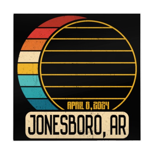 Total Solar Eclipse Arkansas Jonesboro 4 28 2024Jo Mahjong Mats