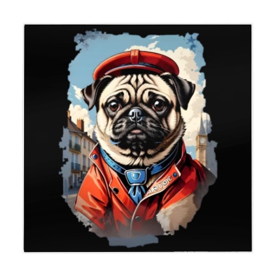 Pug's British Adventure Mahjong Mats