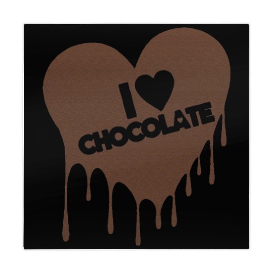 I Love Chocolate Candy Heart Lover Mahjong Mats