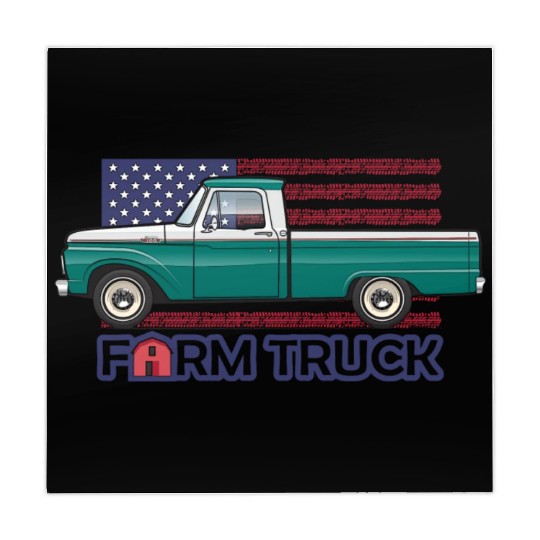 Green Farm Truck Mahjong Mats