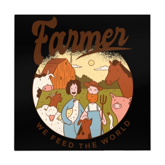 Farmer We Feed The World Mahjong Mats