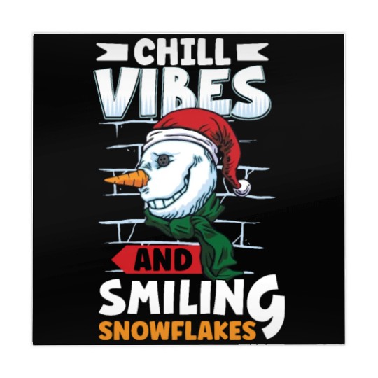 Funny Snowman Season Winter Christmas Snowman Joy Mahjong Mats