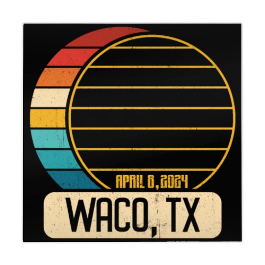 Total Solar Eclipse Texas Waco April 28 2024 Mahjong Mats