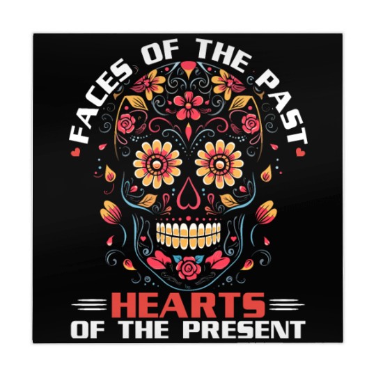 Dia De Los Muertos Sugar Skull Mexican Holiday Mahjong Mats