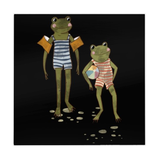 Frog Pond Friends Mahjong Mats