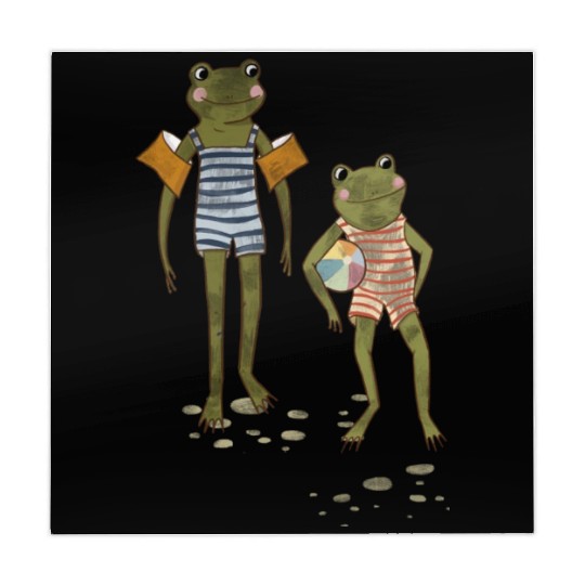 Frog Pond Friends Mahjong Mats