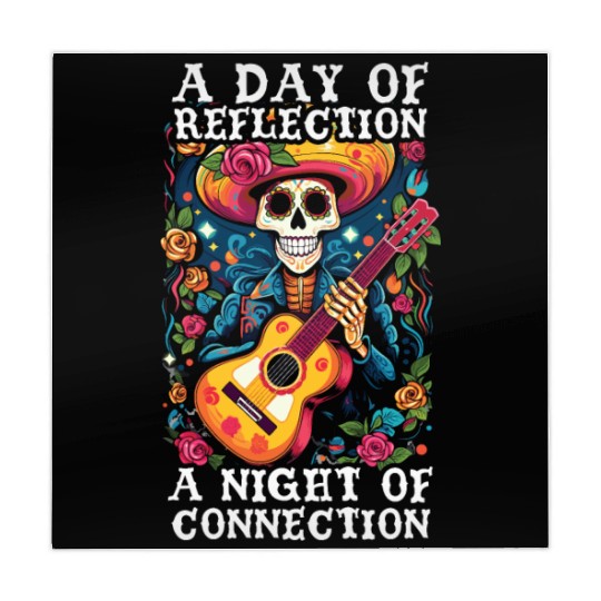 Dia De Los Muertos Sugar Skull Mexican Holiday Mahjong Mats