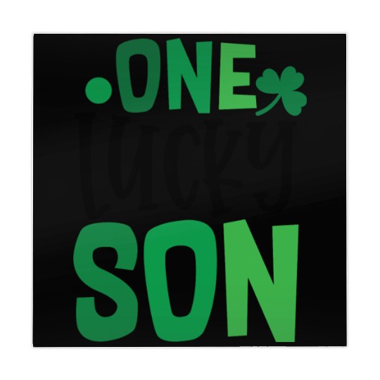 One Lucky Son Clover Shamrock Irish Ireland Mahjong Mats