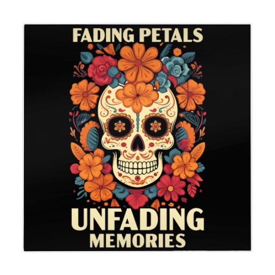 Dia De Los Muertos Sugar Skull Mexican Holiday Mahjong Mats