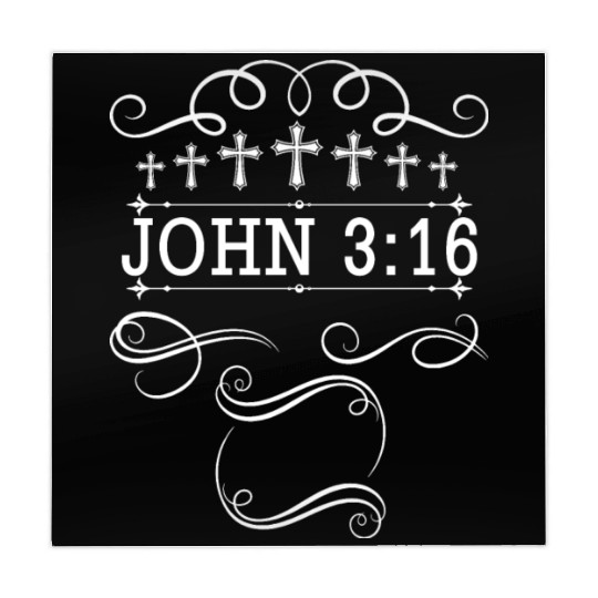 John 3:16 Love Jesus Christian Christmas Mahjong Mats